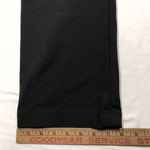 LULULEMON ABC Pants Men 36x30 Black Warpstreme 5 Pocket Stretch Chino Jeans - Picture 16 of 16